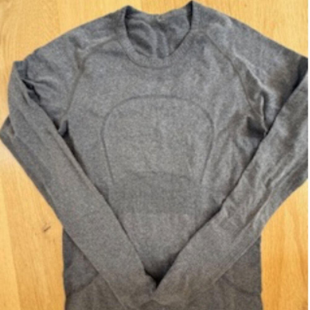 SWIFTY TECH LONG SLEEVE SHIRT 2.0 WAIST LENGHT SIZE: 6 GRAY